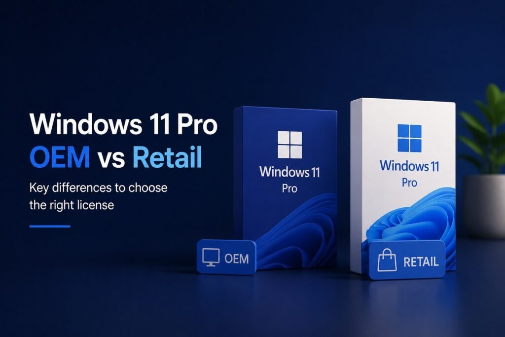 Windows 11 Pro OEM vs Retail